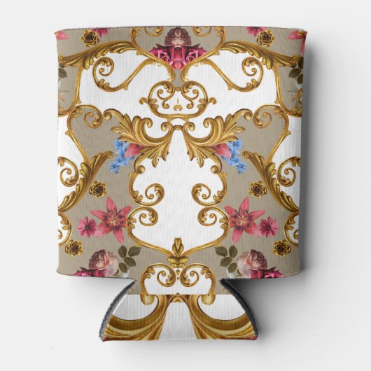 バロックの花：黄金の果実。 缶クーラー (正面)