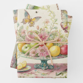 バロックの静物生活 ラッピングペーパーシート