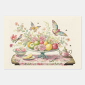 バロックの静物生活 ラッピングペーパーシート (正面)