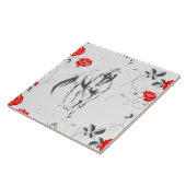 バロックの馬の瓦 タイル (側面)