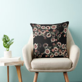 バロックインスパイアボタニカルソフトピンクスとグリーン クッション (椅子)