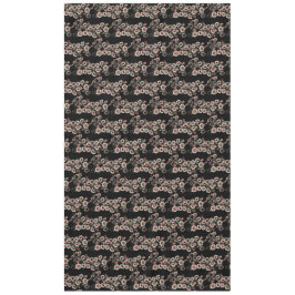 バロックインスパイアボタニカルソフトピンクスとグリーン テーブルクロス