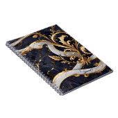 バロックインスパイアラグリー ノートブック (右側)