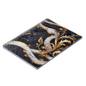 バロックインスパイアラグリー ノートブック (左側)