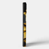 バロックエレガントブラック&金ゴールドフローラ電話ケース Case-Mate iPhoneケース (裏面 / 右)