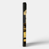 バロックエレガントブラック&金ゴールドフローラ電話ケース Case-Mate iPhoneケース (裏面 / 右)