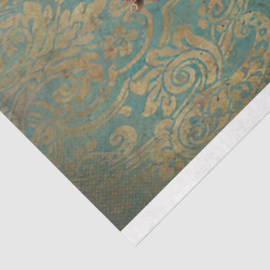 バロックエレガントレディーブーファントドレスポートレートアート 薄葉紙 (詳細)