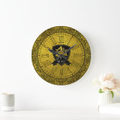 バロックエレガント金ゴールドシシリアントリナキュリア ラージ壁時計 (ホーム)