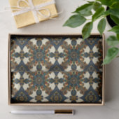 バロックエレガント&ロココシームレスフローラルパターン 薄葉紙 (ギフト)