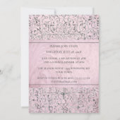 バロックシルバーフレームキンセアニェラ招待状 招待状 (裏面)