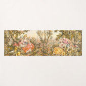 バロックスタイリッシュカップルフローラヨガマット ヨガマット (正面(横))