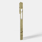 バロックスタイルグランジテクスチャ。 Case-Mate iPhoneケース (裏面 / 左)