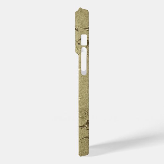 バロックスタイルグランジテクスチャ。 Case-Mate iPhoneケース (裏面 / 左)