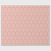 バロックスタイルダマスク背景2 ラッピングペーパー (フラット)