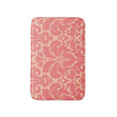 バロックスタイルダマスク背景 バスマット (正面縦)