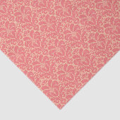 バロックスタイルダマスク背景 薄葉紙 (詳細)