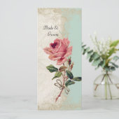 バロックスタイルヴィンテージバラミントンクリームレース 招待状 (スタンド正面)