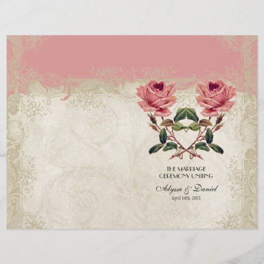 バロックスタイルヴィンテージバラレース (正面)