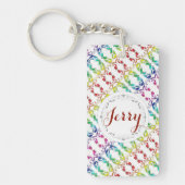 バロックスタイル素子 キーホルダー (正面)