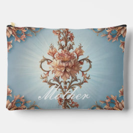 バロックバラプリントカットソーバッグ アクセサリーポーチ