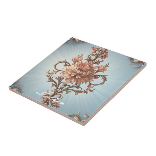 バロックバラ タイル (側面)