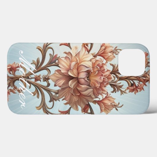 バロックバラ Case-Mate iPhoneケース (裏面 (横))