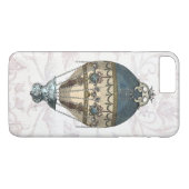 バロックバルーンブルー&クリーム Case-Mate iPhoneケース (裏面(横))