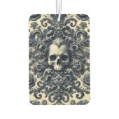 バロックパンク – ゴシックスカル カーエアーフレッシュナー (裏面)