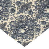 バロックパンク – ゴシックスカル ショートテーブルランナー (コーナー)