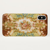 バロックビクトリアンフローラバラエレガントタペストリー Case-Mate iPhoneケース (裏面(横))