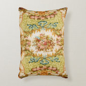 バロックビクトリアンフローラバラタペストリー アクセントクッション (正面(垂直))