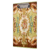 バロックビクトリアンフローラバラタペストリー クリップボード (左)