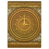 バロックビクトリアン時計 クリップボード (裏面)