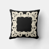 バロックフレーム装飾用クッション クッション (裏面)