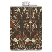 バロックフローラクラシック:ヴィンテージ壁紙 フラスク (裏面)