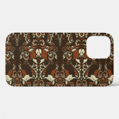 バロックフローラクラシック:ヴィンテージ壁紙 Case-Mate iPhoneケース (裏面 (横))