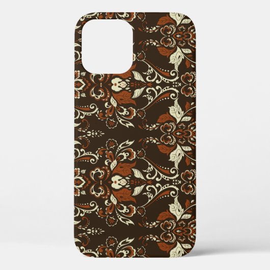バロックフローラクラシック:ヴィンテージ壁紙 Case-Mate iPhoneケース (裏面)