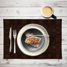 バロックフローラフェイクレザーレザークラフトパターン