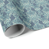 バロックフローラヴィンテージ壁紙 ラッピングペーパー (ロールコーナー)