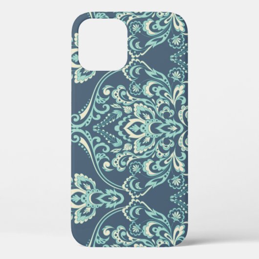 バロックフローラヴィンテージ壁紙 Case-Mate iPhoneケース (裏面)