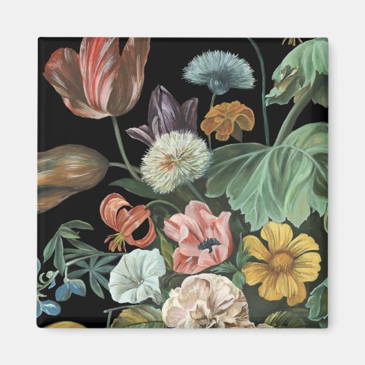 バロックフローラ – 花束 マグネット (正面)