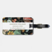 バロックフローラ – 花束 ラゲッジタグ (裏面横)