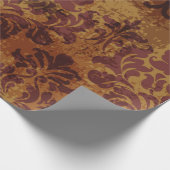 バロックロコのシームレスパターン ラッピングペーパー (角)