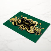 バロックロココココピアフルーツカルトゥーシュ 箔シーズンカード (回転した状態)