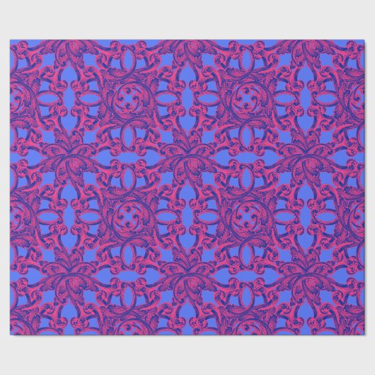 バロックヴェローナラッピング紙 ラッピングペーパー (シーム)