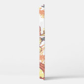 バロック付きの折り畳み織りのシームレスな模様 Case-Mate iPhoneケース (裏面 / 右)