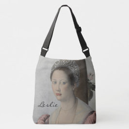 バロック前の夜明けパーソナライズされたモノグラム クロスボディバッグ