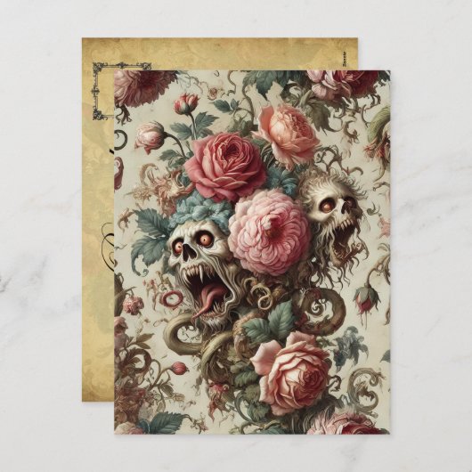 バロック収差 – ゴシックビクトリアン様式 シーズンポストカード (正面/裏面)