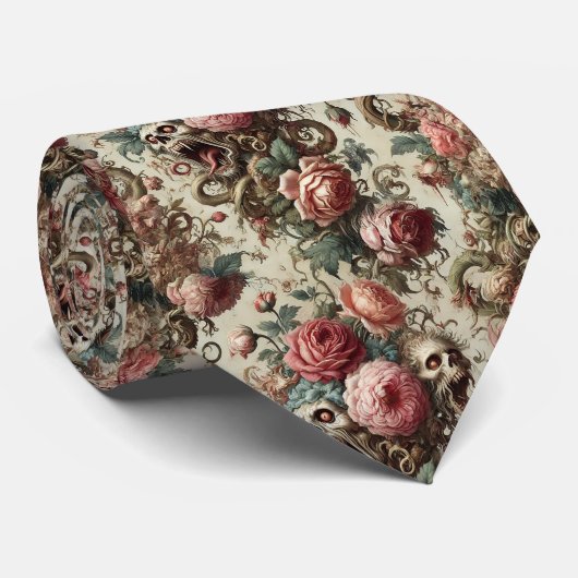 バロック収差 – ゴシックビクトリアン様式 ネクタイ (ロール)