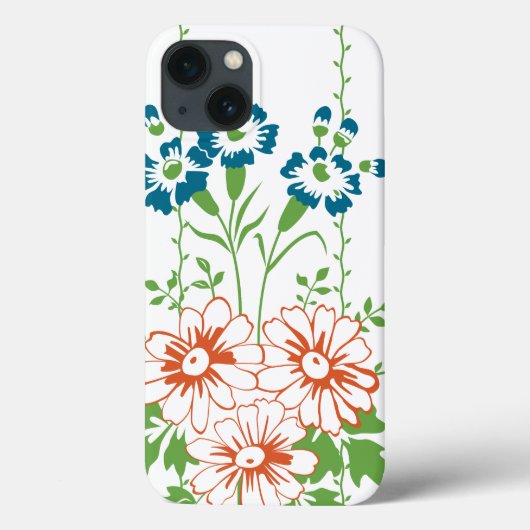 バロック壁紙フラワーブーケ Case-Mate iPhoneケース (裏面)
